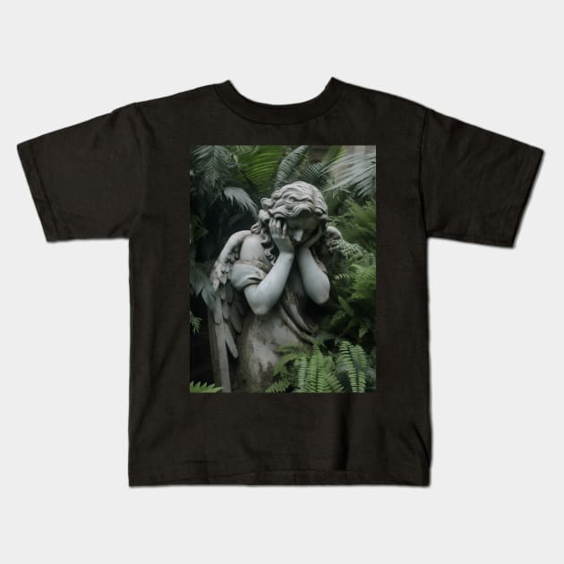 Weeping Angel Kids T-Shirt by ElectricDream